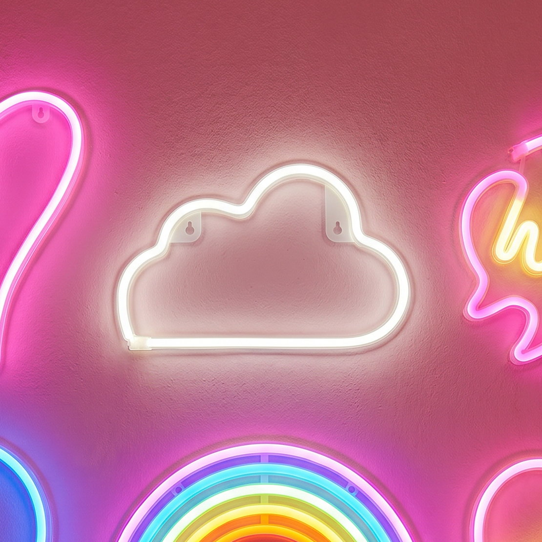 Cloud Neon LED Light | Bedroom, Dorm & Vanity Decor