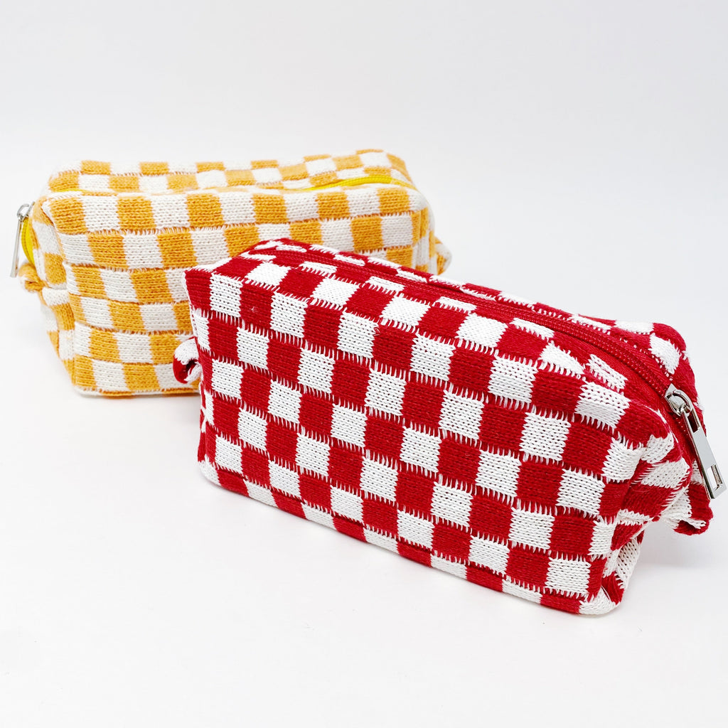The Check Yourself Cosmetic Pouch