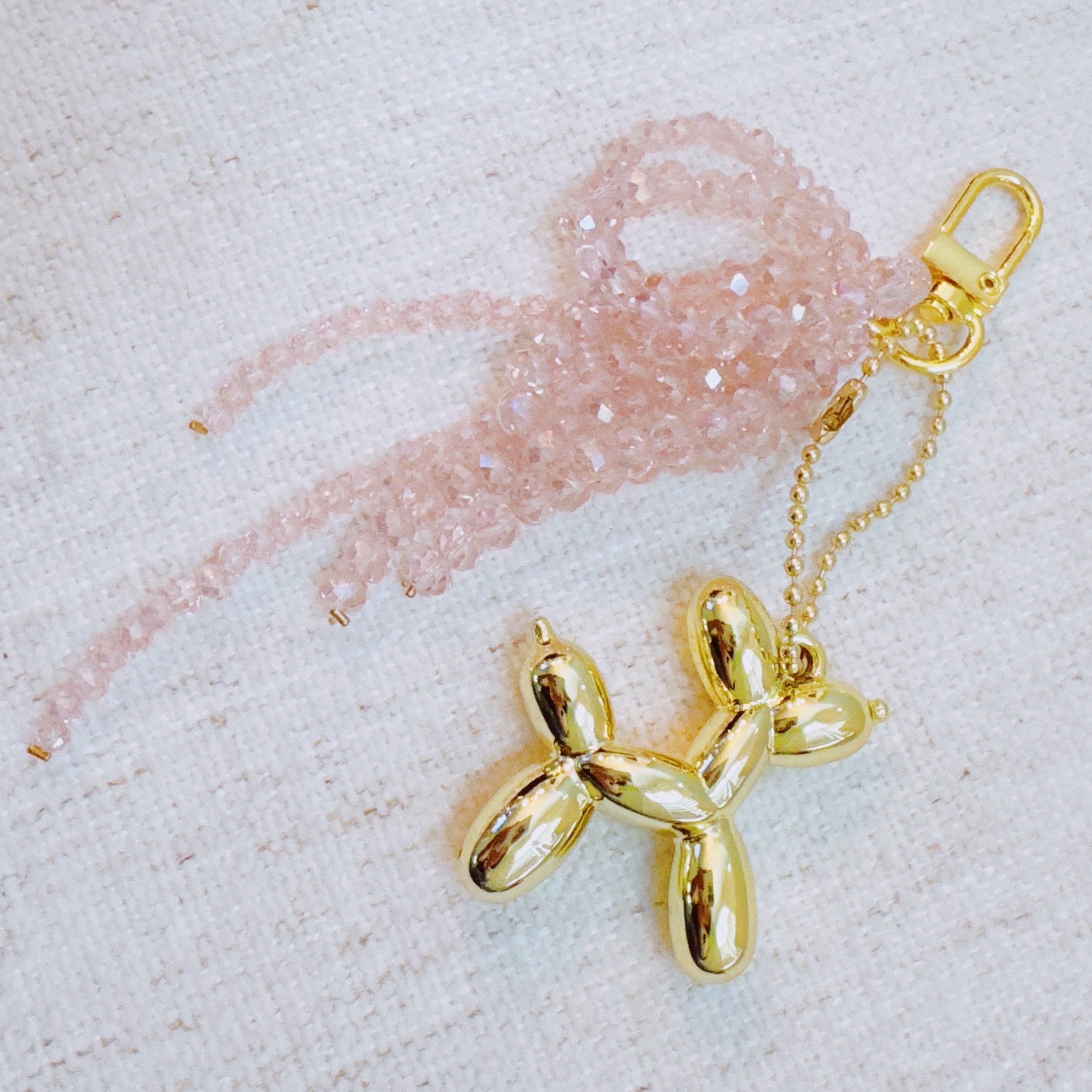 The Balloon Bow Bag Charm