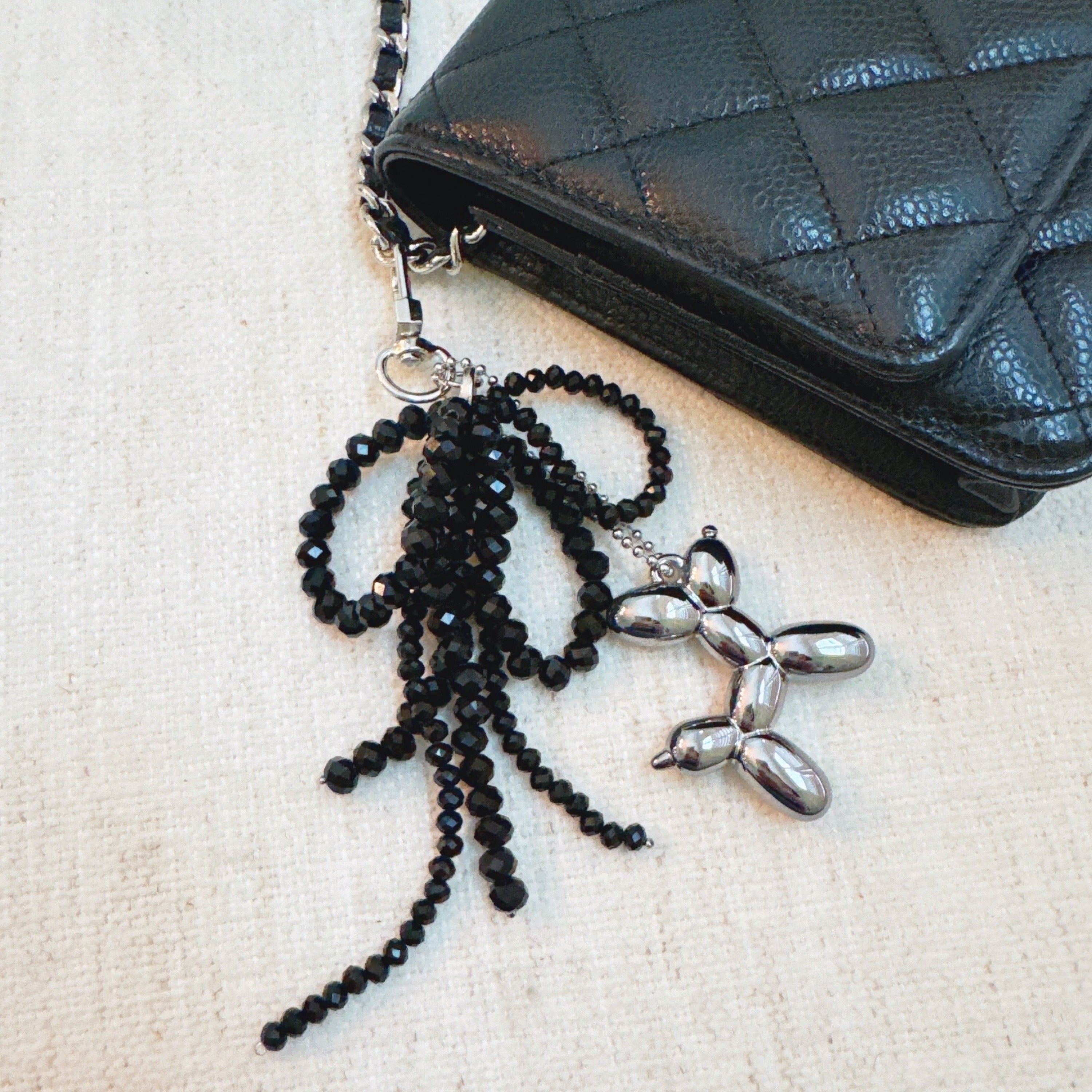The Balloon Bow Bag Charm